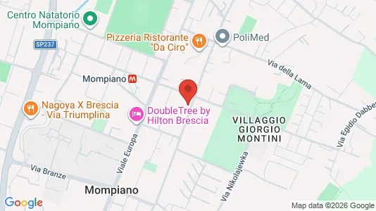 Rooms for rent i Brescia - kort over placeringen