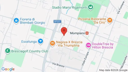 Rooms for rent i Brescia - kort over placeringen