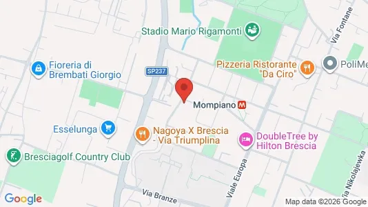Rooms for rent i Brescia - kort over placeringen