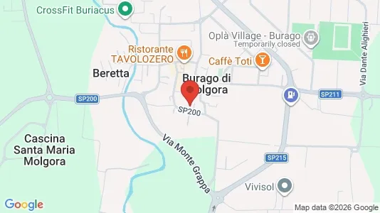 Apartments for rent i Burago di Molgora - kort over placeringen
