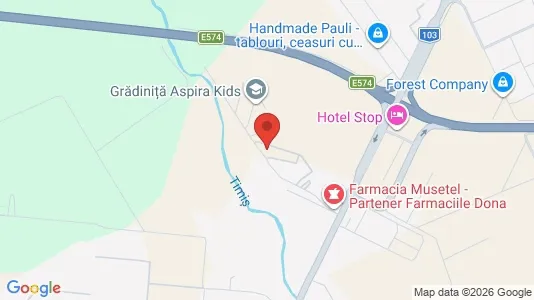 Apartments for rent i Braşov - kort over placeringen