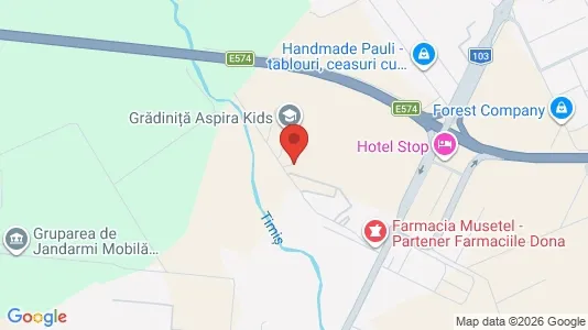 Apartments for rent i Braşov - kort over placeringen