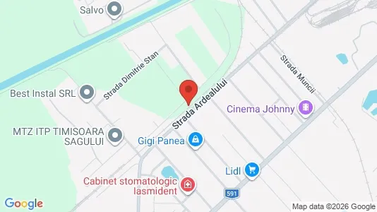 Apartments for rent i Timişoara - kort over placeringen