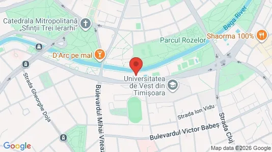 Apartments for rent i Timişoara - kort over placeringen