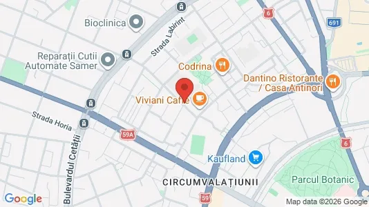 Apartments for rent i Timişoara - kort over placeringen