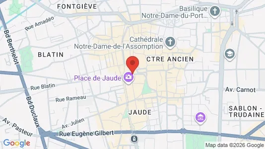 Apartments for rent i Clermont - kort over placeringen