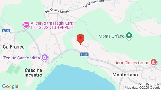 Apartments for rent i Barni - kort over placeringen