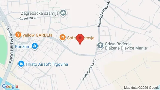 Apartments for rent i Sljeme (Medvednica-Tomislavac) - kort over placeringen