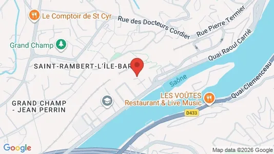 Apartments for rent i Rouen - kort over placeringen