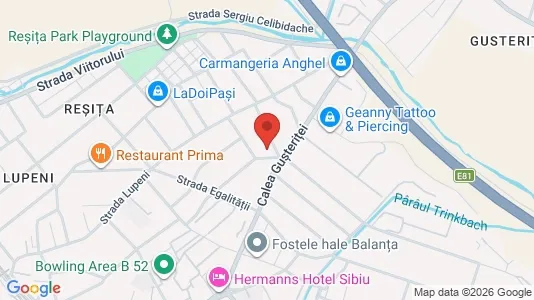 Apartments for rent i Sibiu - kort over placeringen