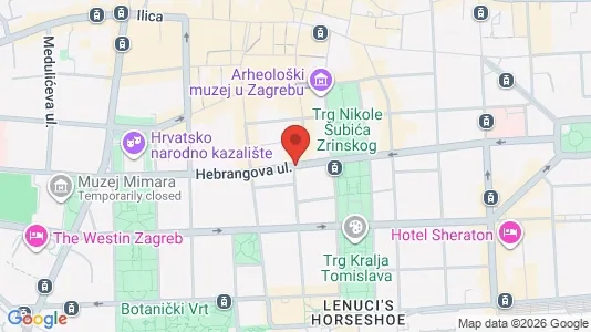 Apartments for rent i Sljeme (Medvednica-Tomislavac) - kort over placeringen
