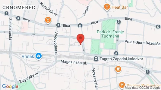 Apartments for rent i Sljeme (Medvednica-Tomislavac) - kort over placeringen