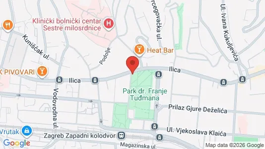 Apartments for rent i Sljeme (Medvednica-Tomislavac) - kort over placeringen