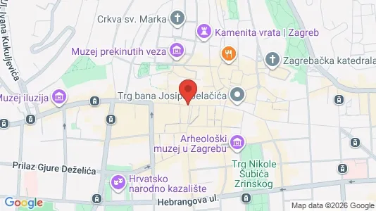 Apartments for rent i Sljeme (Medvednica-Tomislavac) - kort over placeringen