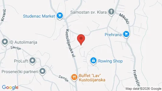 Apartments for rent i Sljeme (Medvednica-Tomislavac) - kort over placeringen