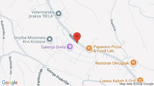 Apartments for rent i Sljeme (Medvednica-Tomislavac) - kort over placeringen