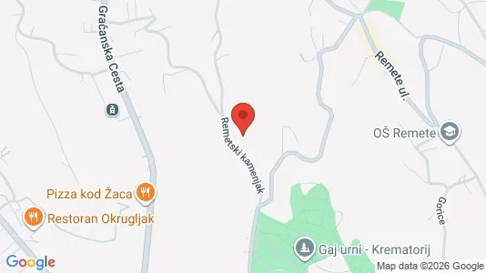Apartments for rent i Sljeme (Medvednica-Tomislavac) - kort over placeringen