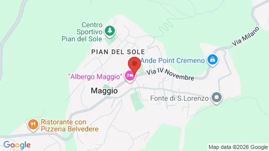 Apartments for rent i Cremeno - kort over placeringen
