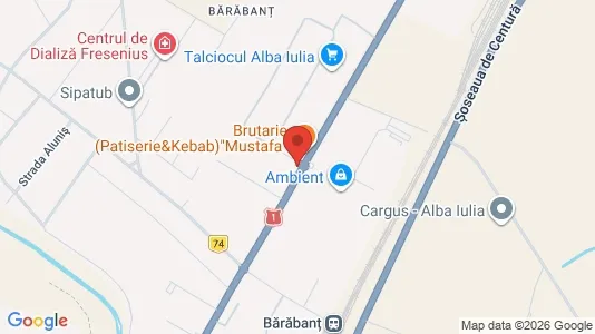 Apartments for rent i Alba Iulia - kort over placeringen