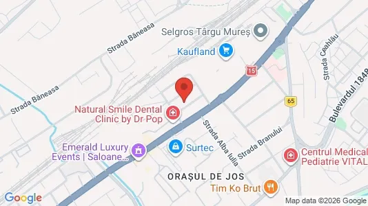 Apartments for rent i Sâncraiu de Mureş - kort over placeringen