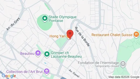 Apartments for rent i Lausanne - kort over placeringen