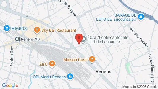 Apartments for rent i Ouest Lausannois - kort over placeringen