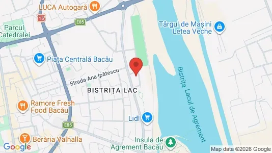Apartments for rent i Letea Veche - kort over placeringen