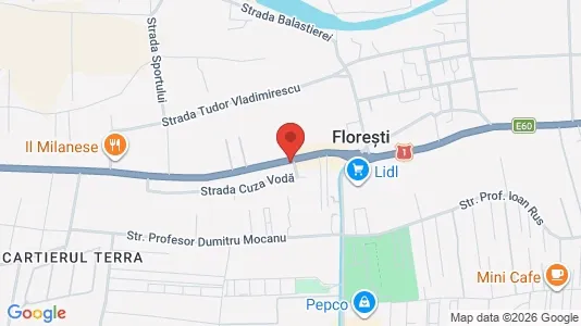 Apartments for rent i Cluj-Napoca - kort over placeringen