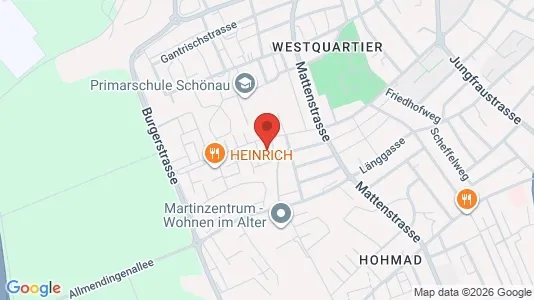 Apartments for rent i Thun - kort over placeringen