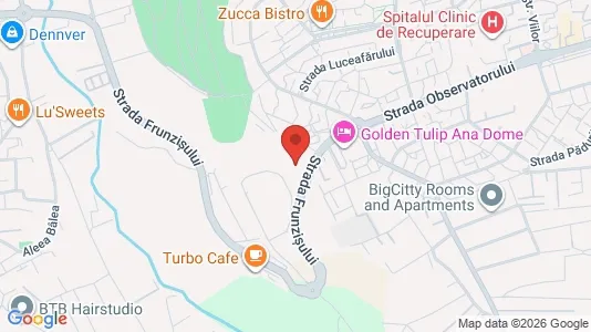Apartments for rent i Cluj-Napoca - kort over placeringen