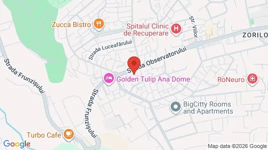 Apartments for rent i Cluj-Napoca - kort over placeringen