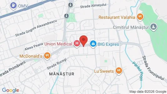 Apartments for rent i Cluj-Napoca - kort over placeringen