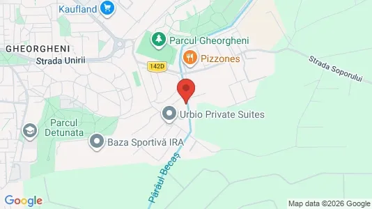 Apartments for rent i Cluj-Napoca - kort over placeringen