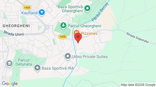 Apartments for rent i Cluj-Napoca - kort over placeringen