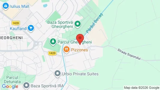 Apartments for rent i Cluj-Napoca - kort over placeringen