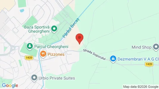 Apartments for rent i Cluj-Napoca - kort over placeringen