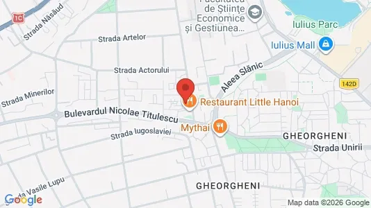 Apartments for rent i Cluj-Napoca - kort over placeringen