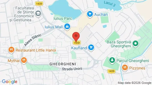 Apartments for rent i Cluj-Napoca - kort over placeringen