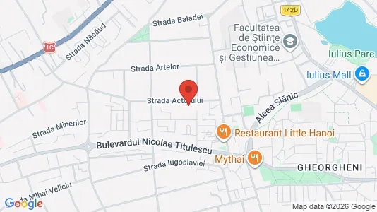 Apartments for rent i Cluj-Napoca - kort over placeringen