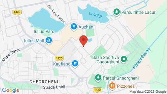 Apartments for rent i Cluj-Napoca - kort over placeringen
