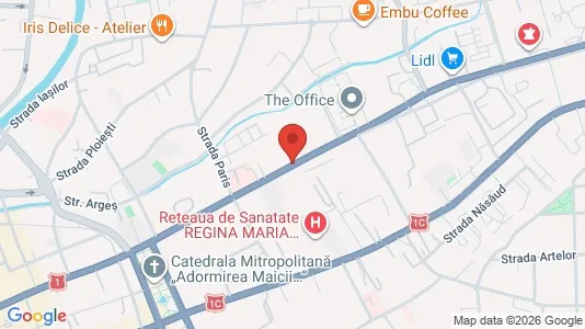 Apartments for rent i Cluj-Napoca - kort over placeringen