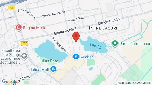 Apartments for rent i Cluj-Napoca - kort over placeringen