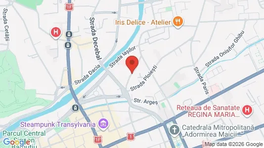 Apartments for rent i Cluj-Napoca - kort over placeringen