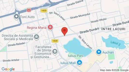 Apartments for rent i Cluj-Napoca - kort over placeringen