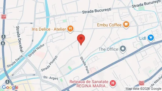 Apartments for rent i Cluj-Napoca - kort over placeringen
