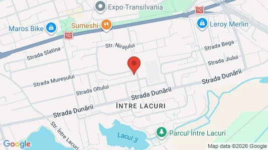 Apartments for rent i Cluj-Napoca - kort over placeringen