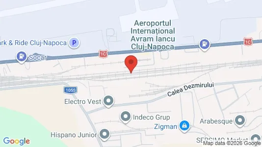 Apartments for rent i Cluj-Napoca - kort over placeringen