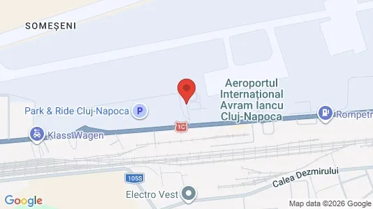 Apartments for rent i Cluj-Napoca - kort over placeringen