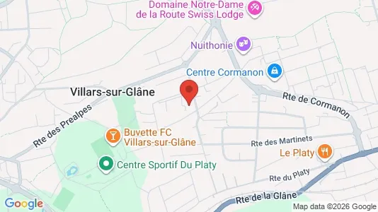 Apartments for rent i Saane - kort over placeringen