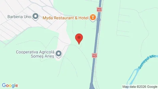 Apartments for rent i Apahida - kort over placeringen